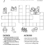 Noel Crossword • Beeloo Printable Crafts And Activities For Kids Regarding Nativity Display At Christmas Crossword Clue