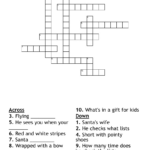 North Pole Crossword   Wordmint For Christmas At The North Pole Crossword