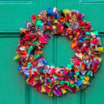 One Of Scotland'S Most Festive Streets Dressed Up With Amazing Pertaining To Christmas Wreath Material Daily Crossword