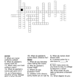 Pediatric Nurse Crossword   Wordmint For Nurse Born On Christmas Day Crossword