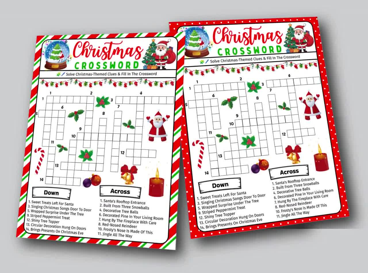 printable christmas crossword puzzle for kids and adults fun christmas word game for holiday party and classrooms family christmas game intended for it might get decorated at christmas crossword Printable Christmas Crossword Puzzle For Kids And Adults, Fun Christmas Word Game For Holiday Party And Classrooms, Family Christmas Game intended for It Might Get Decorated at Christmas Crossword