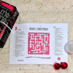 Printable Christmas Crossword Puzzle: Holiday Brain Teaser (Pdf Throughout Blank Day Right After Christmas Crossword Clue