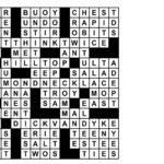 Puzzle Solutions For Sunday, Dec. 7, 2025 Regarding Christmas Party La Times Crossword Clue