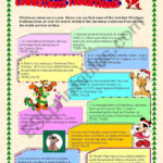 Reading   True Or False   Christmas Traditions With Key   Esl Regarding Hiding The Christmas Tradition In Norway Crossword