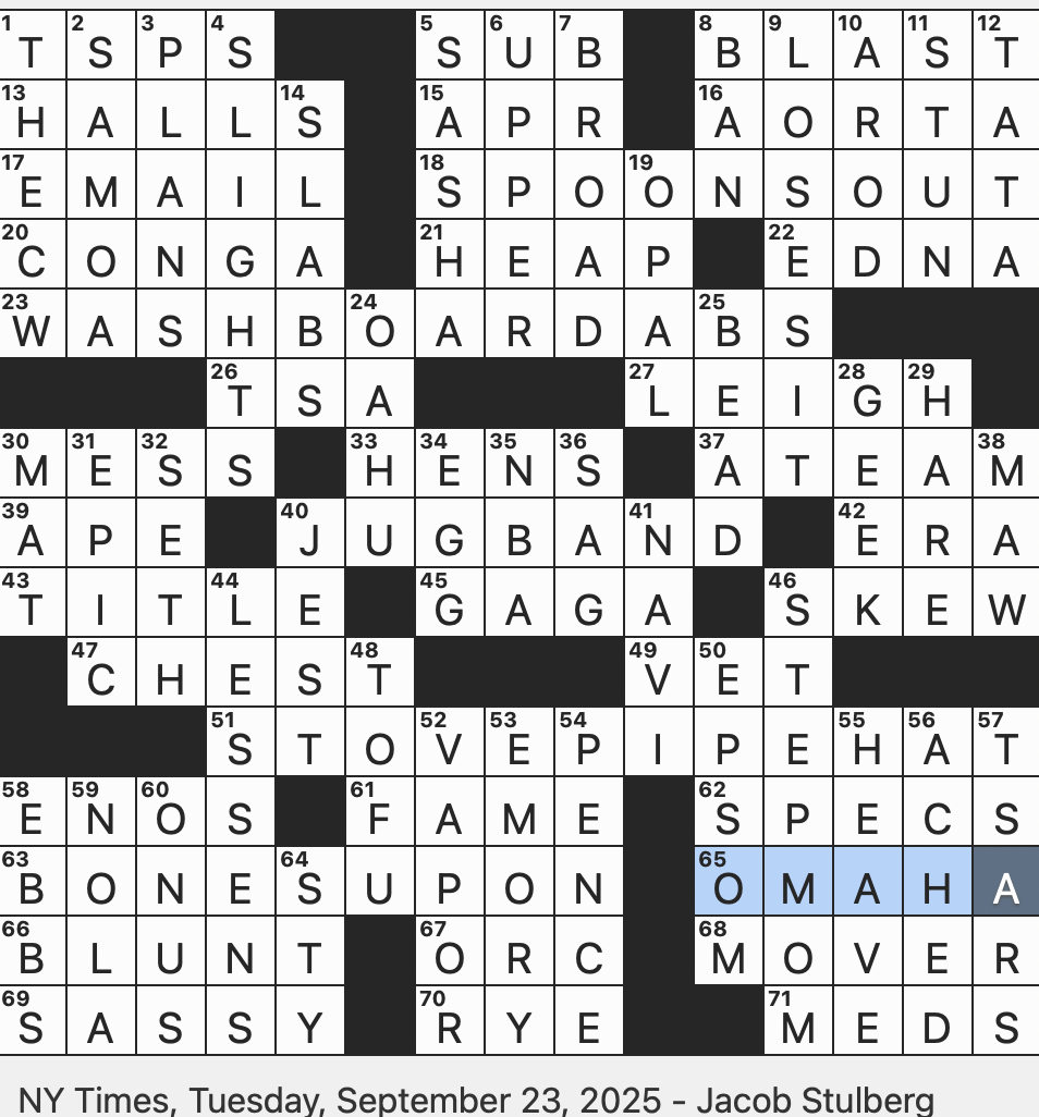 Rex Parker Does The Nyt Crossword Puzzle: Blue-Skinned Race In with regard to Emmet Band Christmas Crossword Clue