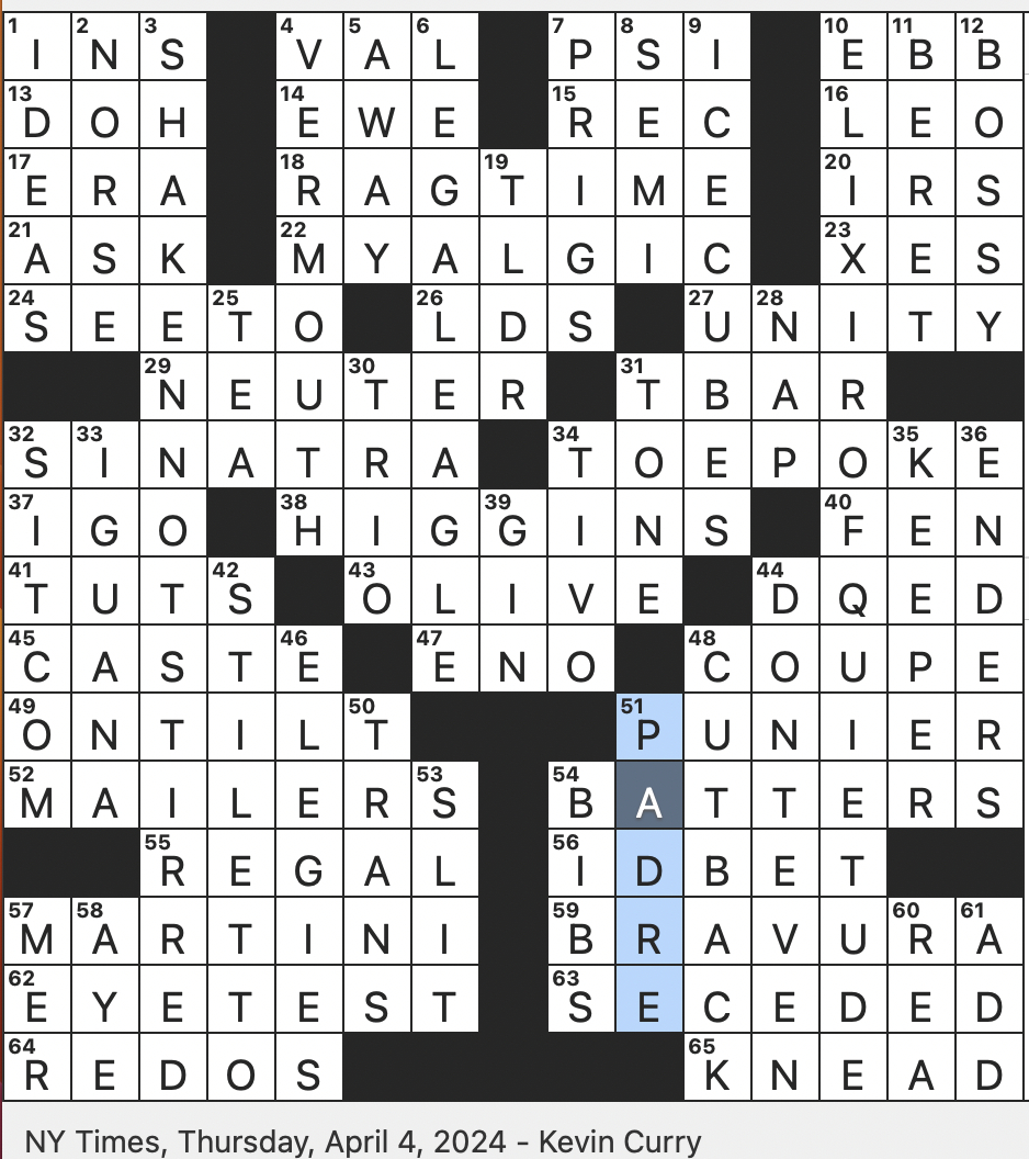 Rex Parker Does The Nyt Crossword Puzzle: Chuckwalla Relative in Felt In The Christmas Spirit Nyt Crossword