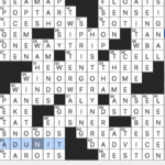 Rex Parker Does The Nyt Crossword Puzzle: Fatherly Tips To Use A Within A Christmas Carol Meanie Crossword