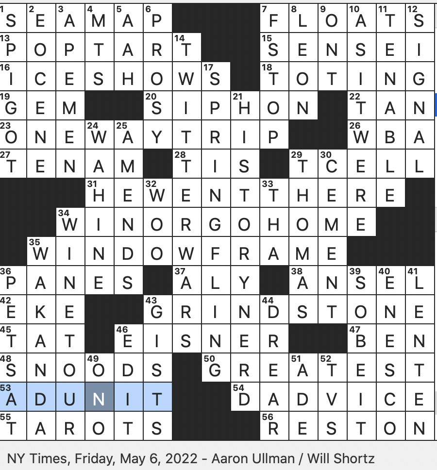 rex parker does the nyt crossword puzzle fatherly tips to use a within a christmas carol meanie crossword Rex Parker Does The Nyt Crossword Puzzle: Fatherly Tips To Use A within A Christmas Carol Meanie Crossword