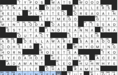 Rex Parker Does The Nyt Crossword Puzzle: June 2024 for Injury/Christmas Entree Nyt Crossword