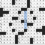 Rex Parker Does The Nyt Crossword Puzzle: Scottish Island Home To With Regard To Felt In The Christmas Spirit Nyt Crossword Clue