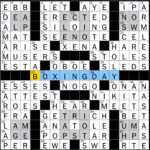 Rex Parker Does The Nyt Crossword Puzzle: Tv Warrior Princess Regarding Santa&#039;s Routes On Christmas Eve Nyt Crossword