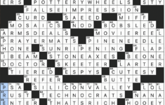 Rex Parker Does The Nyt Crossword Puzzle: Typically Red-Colored pertaining to Carved Figurine Popular Around Christmas Crossword