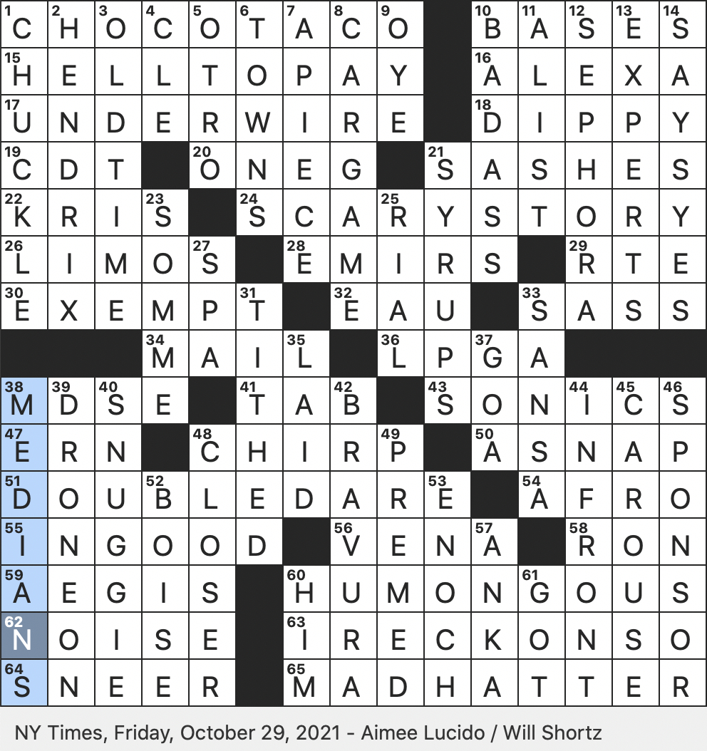 Rex Parker Does The Nyt Crossword Puzzle: Ulta Competitor / Fri 10 for Like Christmas Merchandise In October Crossword