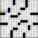 Rex Parker Does The Nyt Crossword Puzzle With Regard To Emmet Band Christmas Daily Themed Crossword