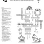 Santa'S Crossword Puzzle • Beeloo Printable Crafts And Activities Within Santa'S Routes On Christmas Eve Crossword