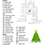 Spanish   Christmas Crossword   Wordmint For Christmas Crossword Puzzle In Spanish