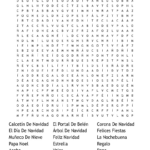 Spanish Christmas Traditions & Vocabulary Word Search   Wordmint Regarding Christmas Crossword Puzzle In Spanish