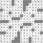 Strong Dark Beer Crossword Clue Archives   Laxcrossword Regarding Christmas In Quebec Crossword Clue