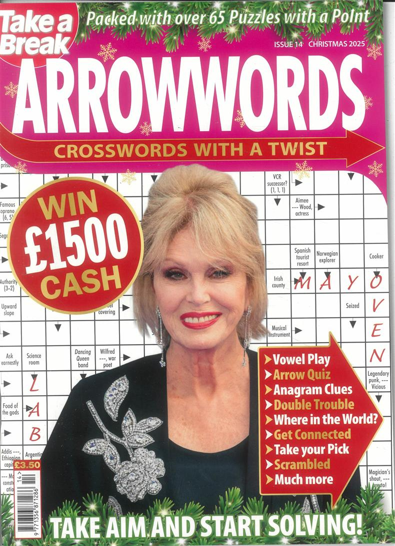 Take A Break Arrowwords Magazine Subscription within One Celebrating Ethiopian Christmas Crossword Clue
