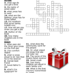 The Giver Crossword   Wordmint Within Classic Christmas Gift Crossword
