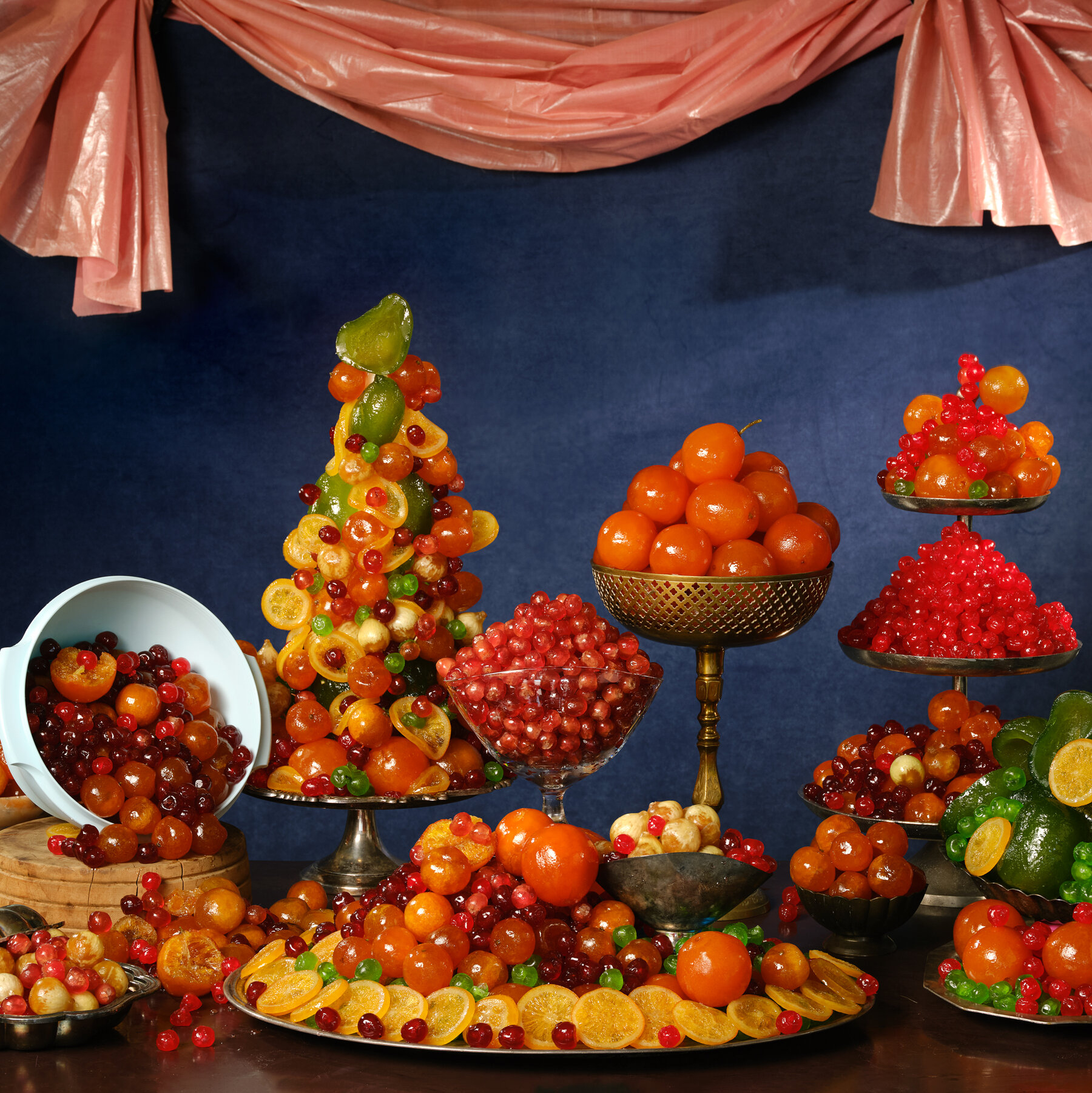 The Hyperreal Wonders Of Glacé Fruit - The New York Times for Christmas Centerpiece Nyt Crossword
