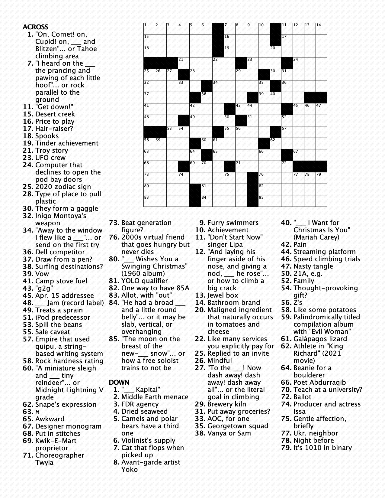 twas the night before xmas xword i made this festive climbing inside the night before christmas crossword puzzle Twas The Night Before Xmas Xword! I Made This Festive Climbing inside The Night Before Christmas Crossword Puzzle