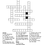 U3A Christmas Crossword   Wordmint In Group On The 11Th Day Of Christmas Crossword
