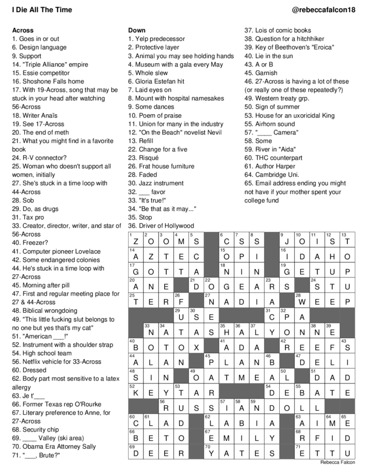Christmas at the White House Crossword Answer Key Christmas at the White House Crossword Answer Key