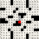 Wednesday, July 16, 2025 | Diary Of A Crossword Fiend Within La Christmas Setting Wsj Crossword