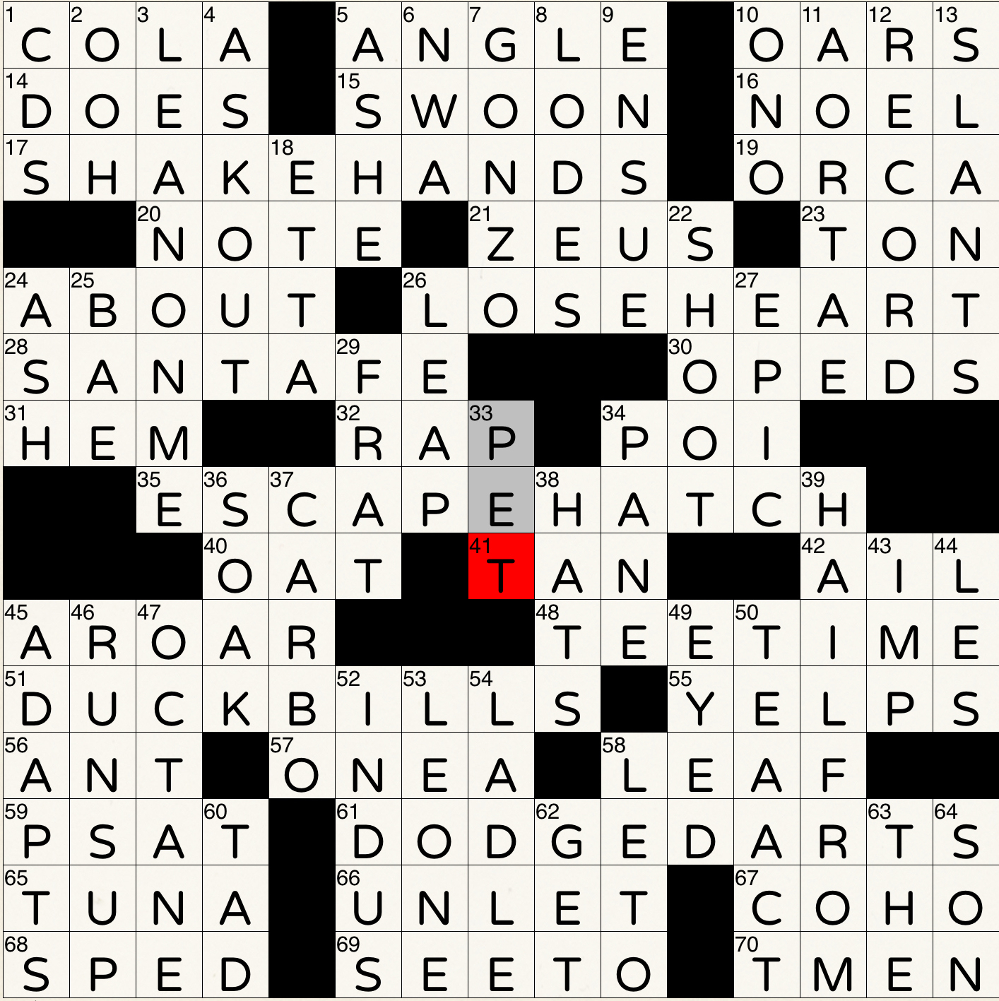Wednesday, July 16, 2025 | Diary Of A Crossword Fiend within La Christmas Setting Wsj Crossword