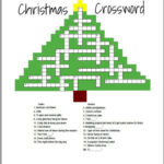 Weihnachten Kreuzworträtsel   Etsy.de Intended For Like Most Christmas Trees Crossword Clue