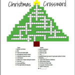 Weihnachten Kreuzworträtsel   Etsy.de Throughout Many Christmas Trees Crossword Clue