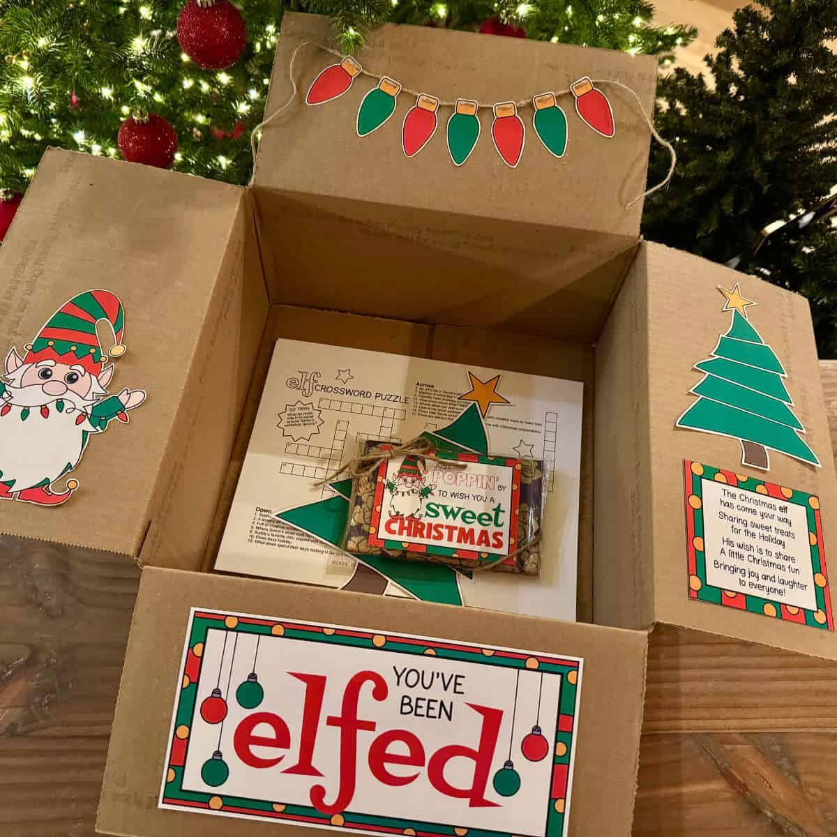 youve been elfed care package printables sunshine and rainy days pertaining to sweet treat in a christmas poem crossword clue You'Ve Been Elfed Care Package Printables - Sunshine And Rainy Days pertaining to Sweet Treat In A Christmas Poem Crossword Clue